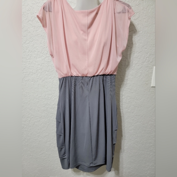 Enfocus Pink & Gray Dress - Picture 2 of 5